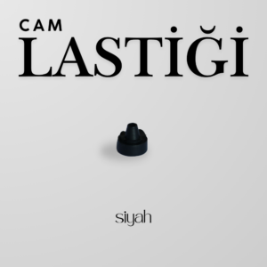 Cam Lastiği | Siyah Silikon Cam Raf Tamponu ve Koruyucu