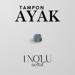 Tampon Ayak 1 No Şeffaf | Darbe ve Çizilmeye Karşı